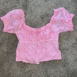 Charlie Holiday Pink Top
